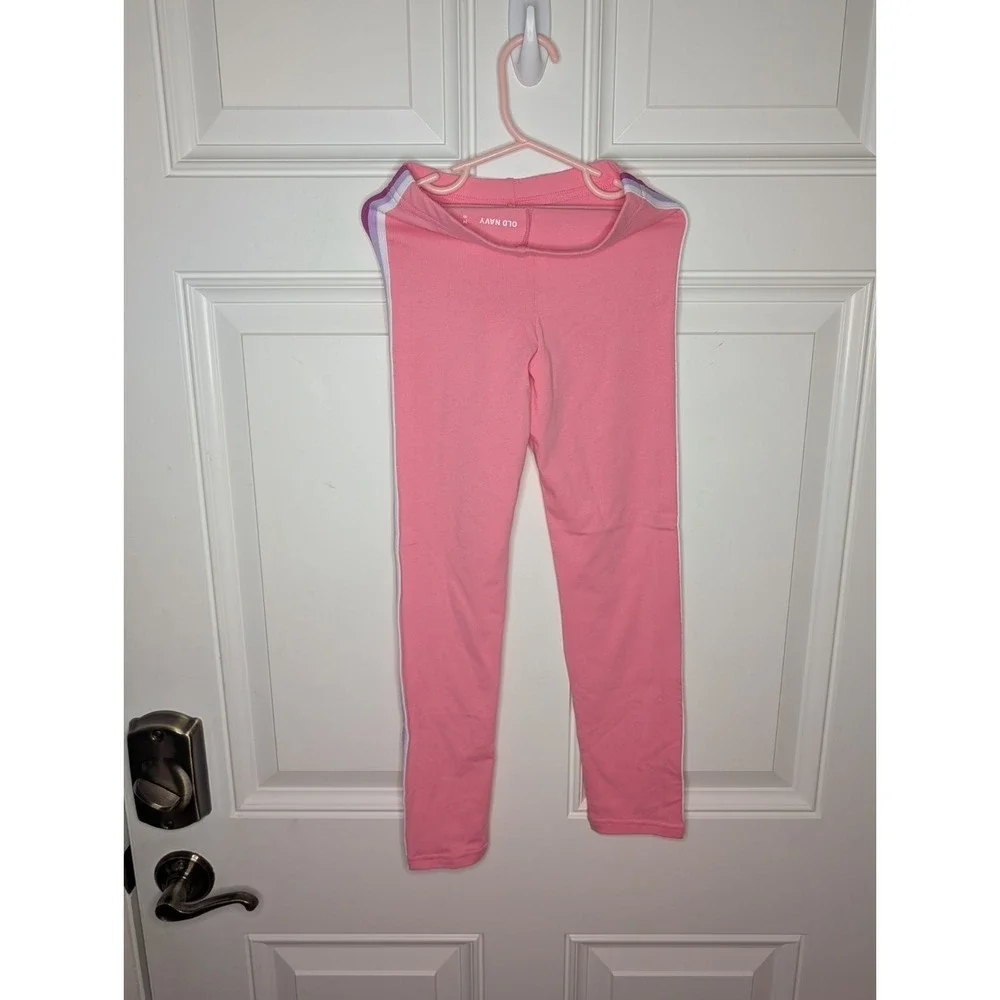 Old Navy Cat & Jack 3 Piece Legging Set Girls Size Medium Pink Black Green NWT